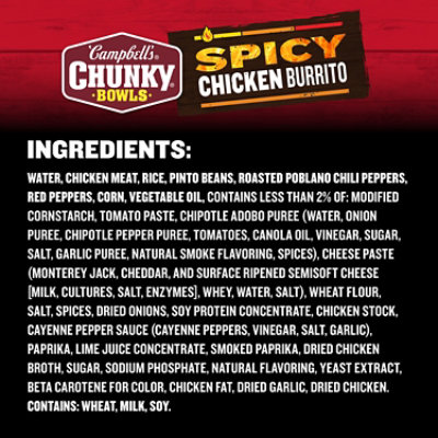 Campbell's Chunky Spicy Chicken Burrito Soup - 15.25 Oz - Image 5