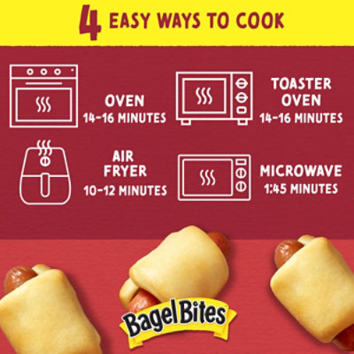 Bagel Bites Bagel Dogs Frozen Snacks - 12 Count - Image 4