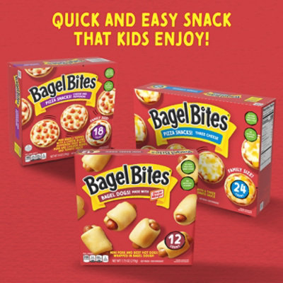 Bagel Bites Bagel Dogs Frozen Snacks - 7.75 Oz - Image 5