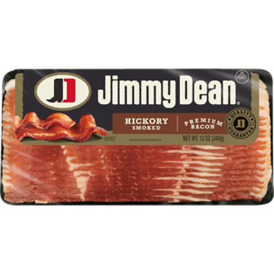 Hickory Smoked Premium Bacon - 12 Oz - Image 1