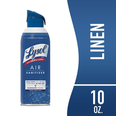 Lysol White Linen Air Sanitizer Spray - 10 Oz - Image 2