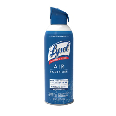 Lysol White Linen Air Sanitizer Spray - 10 Oz - Image 2