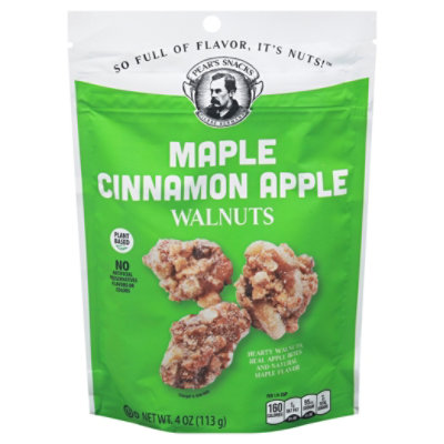 Pear's Snacks Maple Cinnamon Apple Walnuts - 4 Oz - Image 3