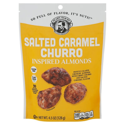 Pear's Snacks Salted Caramel Churro Inspired Almonds - 4.5 Oz - Image 3