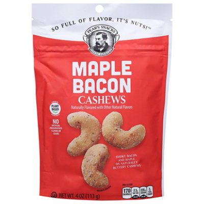 Pear's Snacks Maple Bacon Cashews - 4 Oz - Image 3