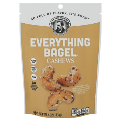 Pear's Snacks Everything Bagel Cashews - 4 Oz - Image 3