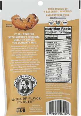 Pear's Snacks Everything Bagel Cashews - 4 Oz - Image 6