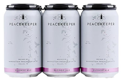 Manhattan Peacekeeper In Cans - 6-12 Fl. Oz. - Image 1
