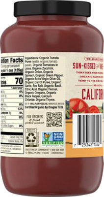 Muir Glen Organic Garden Vegetable Pasta Sauce In Jar - 23.5 Oz - Image 5