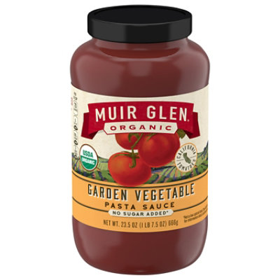 Muir Glen Organic Garden Vegetable Pasta Sauce In Jar - 23.5 Oz - Image 1