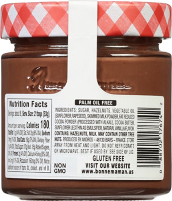 Bonne Maman Hazelnut Chocolate Spread 8.8 Oz - Image 6