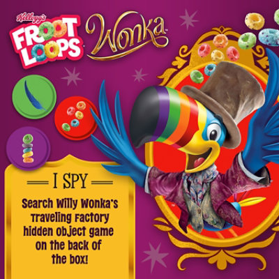 Kellogg's Froot Loops Wonka Berry Cereal - 7.8 Oz - Image 3