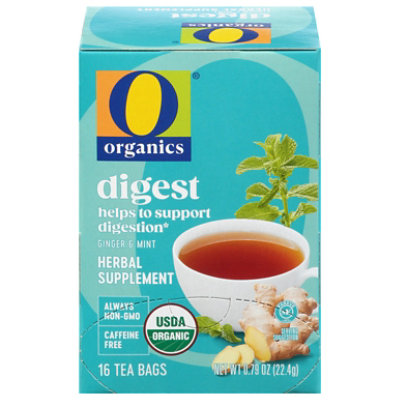 O Organics Digest Herbal Tea - 16 Count