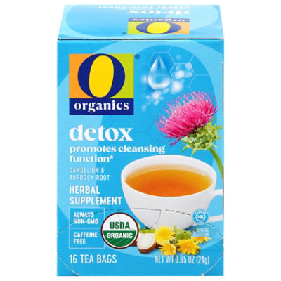 O Organics Detox Herbal Tea - 16 Count