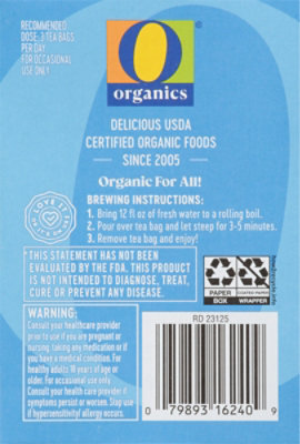 O Organics Detox Herbal Tea - 16 Count - Image 4
