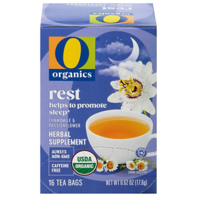 O Organics Rest Herbal Tea - 16 Count