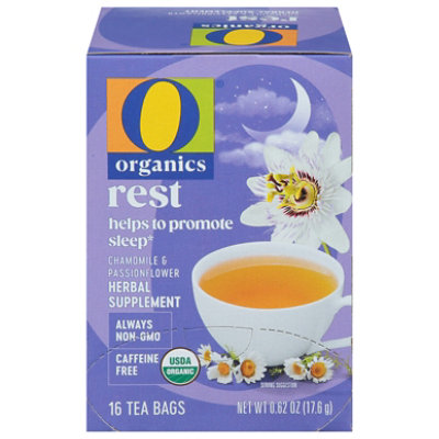 O Organics Rest Herbal Tea - 16 Count - Image 1