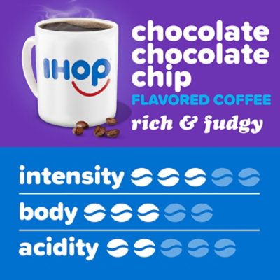 IHOP Chocolate Chocolate Chip Flavored Ground Coffee - 11 Oz - Image 3