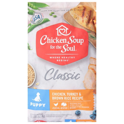 Chicken Soup For The Soul Puppy Chicken Turkey And Brown Rice Recipe - 13.5 Lb - Image 3