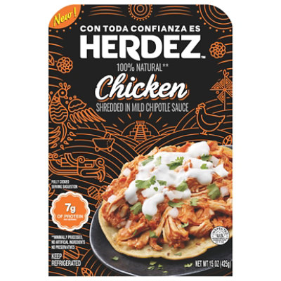 Herdez Shredded Chipotle Chicken - 15 Oz - Image 2