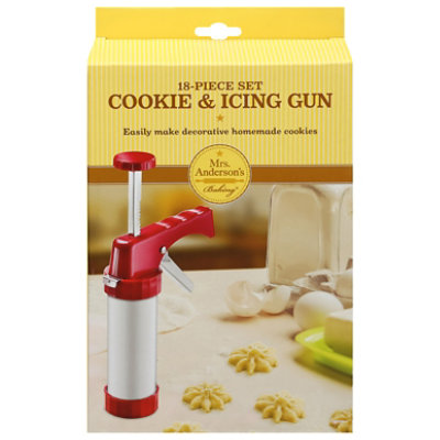 18 Piece Cookie And Icing Red Gun - Each - Image 2