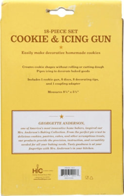 18 Piece Cookie And Icing Red Gun - Each - Image 3
