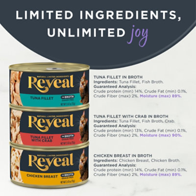 Reveal Cat Broth Cat Food Variety Pack Can - 12-2.74 Oz - Image 4