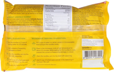 Lemonilo Ramen Chicken Curry Soup - 2.58 Oz - Image 6