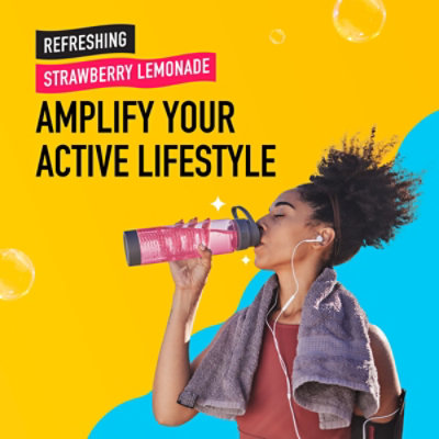 Airborne Electrolyte Strawberry Lemonade Effervescent Tabs - 10 Count - Image 5