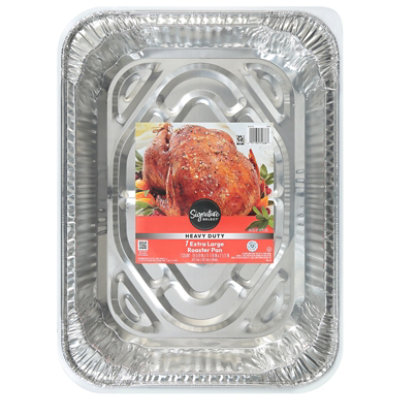 Signature SELECT Heavy Duty Rectangle Roaster Pan Extra Large 1 Count - Each - Image 1