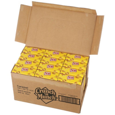 Crunch N Munch Popcorn - Caramel - 12 Bags Total (3.5 oz Per Bag) - Image 2