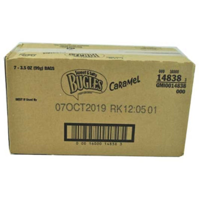 Bugles Sweet and Salty Caramel Crispy Corn Snacks - 3.5 Ounce (Pack of 7) - Image 4