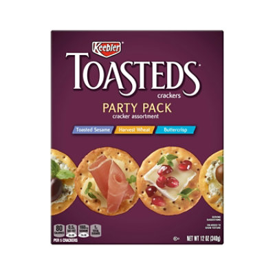 Keebler Toasteds Party Pack Cracker Assortment - 12 Ounce (Pack of 12) - Image 2