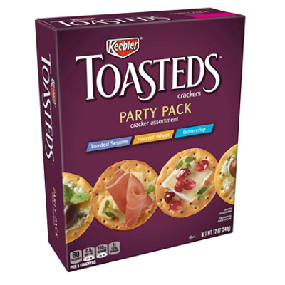 Keebler Toasteds Party Pack Cracker Assortment - 12 Ounce (Pack of 12) - Image 3