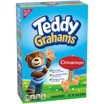 Teddy Grahams Cinnamon - 10 oz. box (Pack of 6) - Image 2