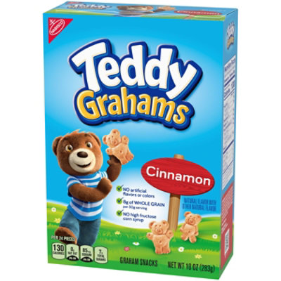 Teddy Grahams Cinnamon - 10 oz. box (Pack of 6) - Image 3