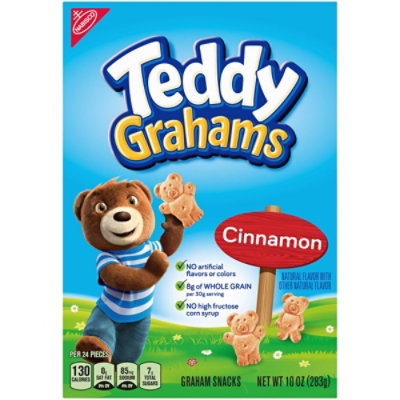 Teddy Grahams Cinnamon - 10 oz. box (Pack of 6) - Image 4