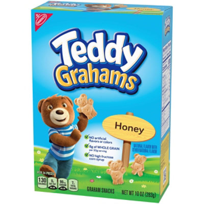 Teddy Grahams Honey - 10 oz. box (Pack of 6) - Image 3
