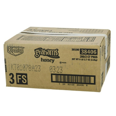 Keebler Honey Graham Crackers - 0.49 Ounce (Pack of 200) - Image 2