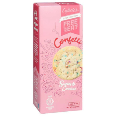Cybeles Free To Eat Confetti Superb Cookie - 6 Ounce (Pack of 6) - Image 4