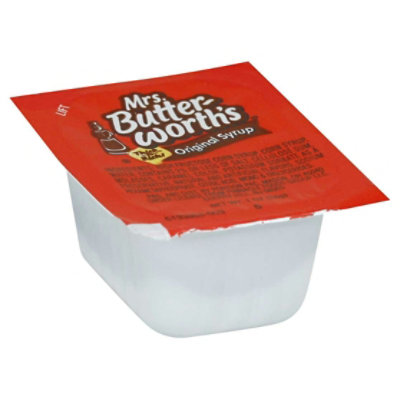 Mrs. Butterworth's Syrup - Original - 200 Packs Total (1 oz Per Pack) - Image 1