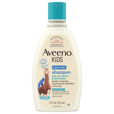 Aveeno Kids Curly Hair Hypoallergenic Shampoo - 12 Fl. Oz - Image 3