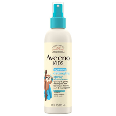 Aveeno Kids Hydrating Hypoallergenic Hair Detangling Spray - 10 Fl. Oz.
