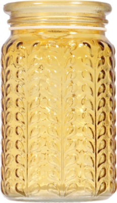 Overjoyed Boutique Design Large Leaf Print Candle Holder - Each - Image 4