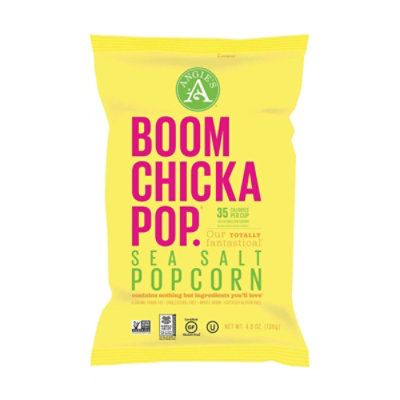 Boomchickapop Sea Salt Popcorn - 4.8 Ounce (Pack of 12) - Image 4