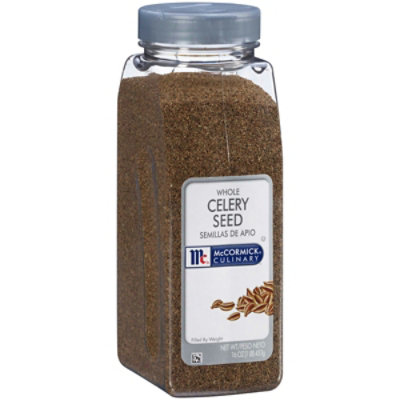 McCormick Culinary Whole Celery Seed - 16 oz. (Pack of 6) - Image 1