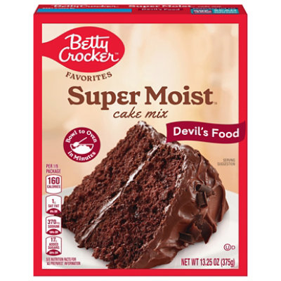 Betty Crocker Super Moist Devils Food Cake Mix - 13.25 Oz - Image 3