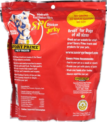 Savory Prime Natural Chicken Pet Treats - 16 Oz - Image 5