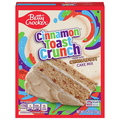 Betty Crocker Cinnamon Toast Crunch Cake Mix - 13.25 Oz - Image 3