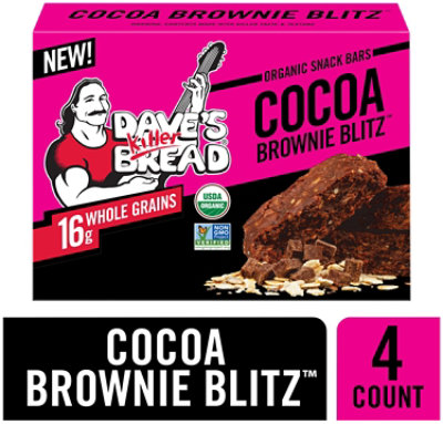 Dave's Killer Bread Cocoa Brownie Blitz Bar - 7 Oz - Image 2